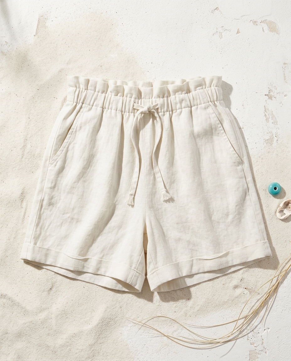 Cyclades Linen Short