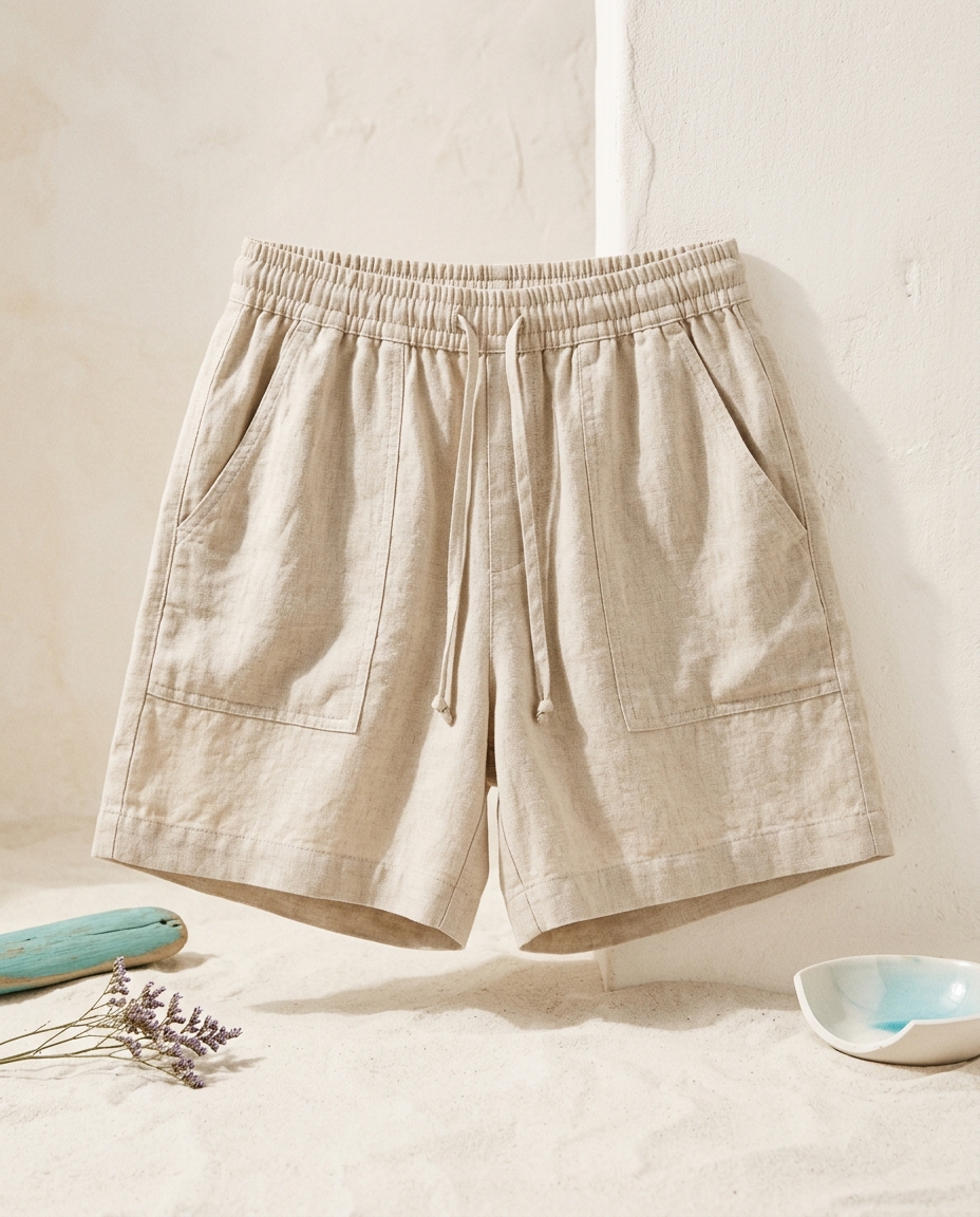 Cyclades Linen Short