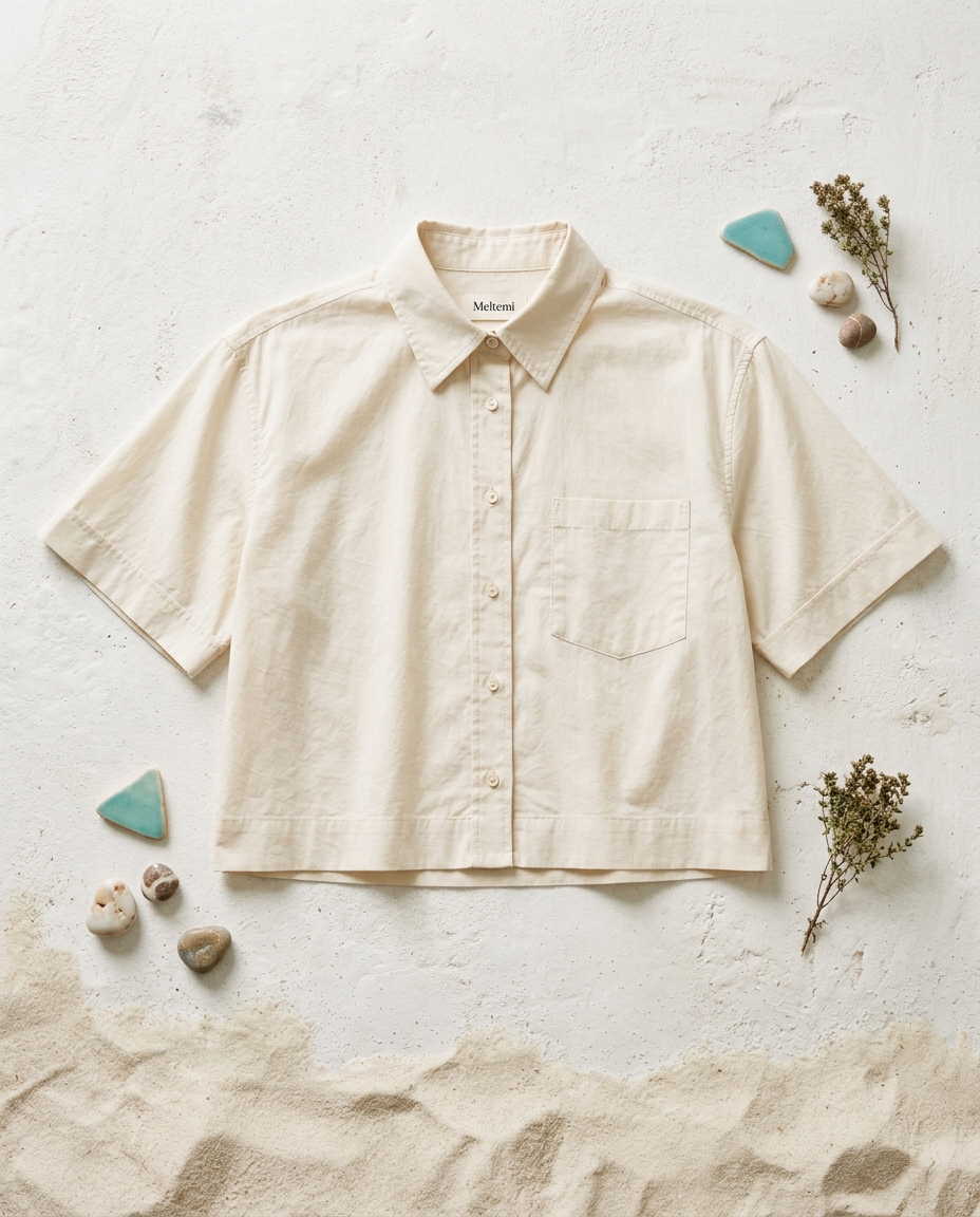 Halcyon Cropped Shirt